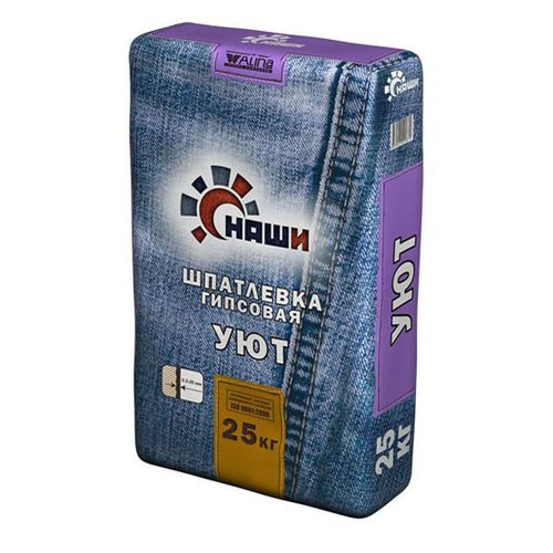 шпатлевка наши уют 25кг