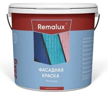 РЕМАЛЮКС УНИВЕРСАЛЬНАЯ КРАСКА МАТОВАЯ 25 КГ